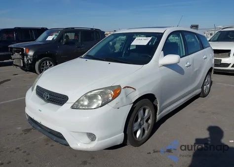 2008 Toyota Matrix Xr z USA, uszkodzony, nr VIN 2T1KR32E98C698506